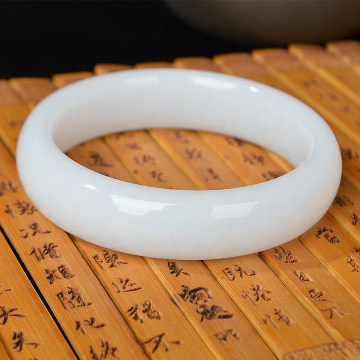 Buddha Stones natürliche goldene Seide Jade Reichtum Glück Armband Armreif - image 9