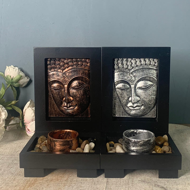 Buddha Stones, Buddha, Mitgefühl, Gelassenheit, Heimgebet, Altar, Zen-Dekoration - image 2