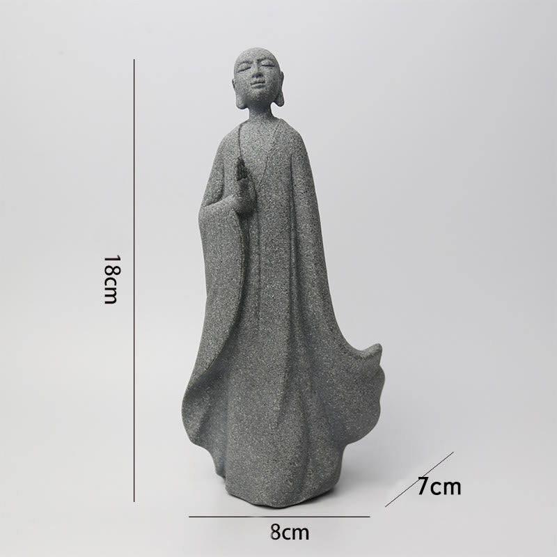 Buddha Stones, Meditation, Buddha-Mönch, Gelassenheit, Heimdekoration - image 3