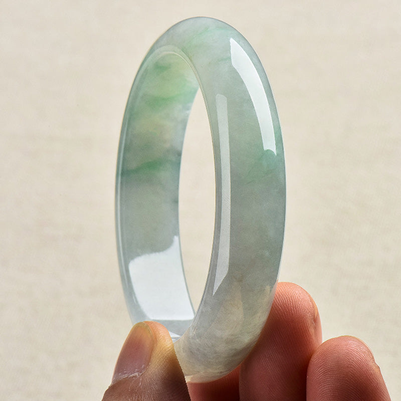 Armreif aus natürlichem Jade, Glück, Heilung, Wohlstand - image 3