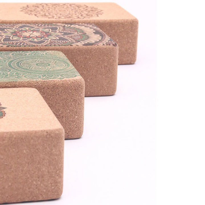 Buddha Stones Tibetisches Mandala Achtsames Yoga Korkblock - image 7