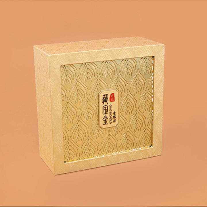 Retro-Schmuckaufbewahrungsbox mit Federmuster, Geschenkbox - image 11