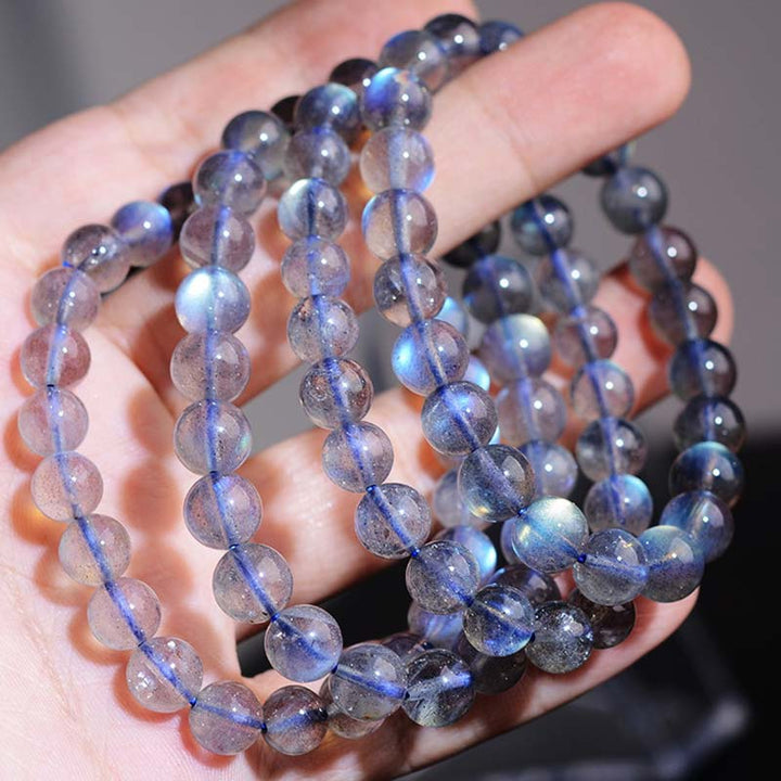 Armband mit natürlichen Mondstein-Heilperlen von Buddha Stones - image 3