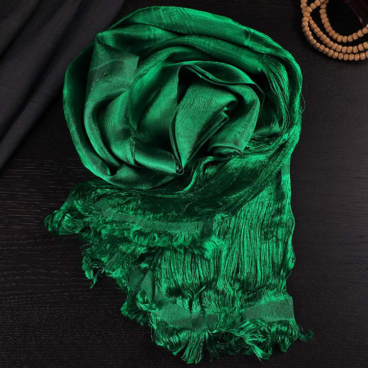 Buddha Stones, tibetischer Segen, verheißungsvoll, 5 Farben, Jacquard-Khata-Dekoration - Grün - image 0