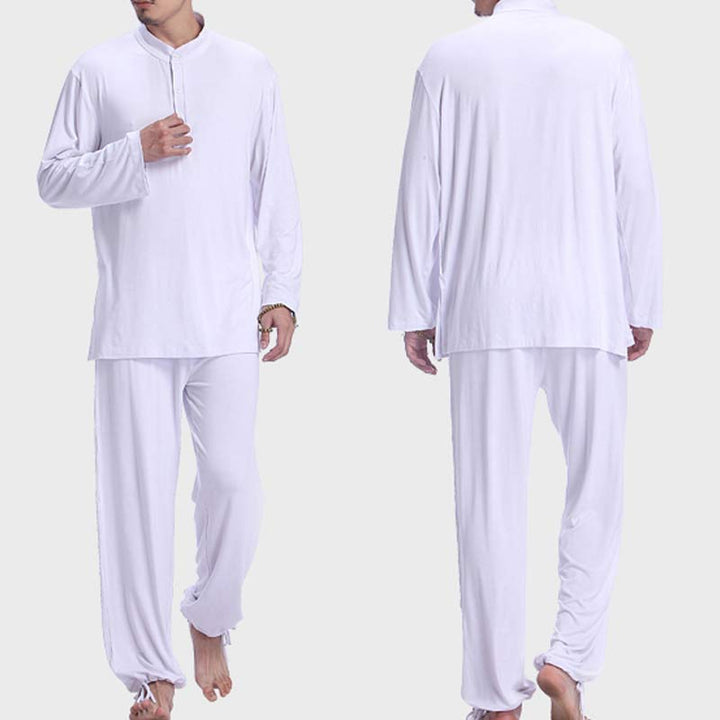 Buddha Stones, Meditation, Gebet, spirituell, Zen, Tai Chi, Praxis, Yoga, Kleidung, Herren-Set - image 13