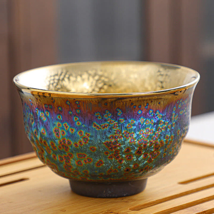 Bunte Teetasse aus Keramik mit Buddha Stonesn - image 10