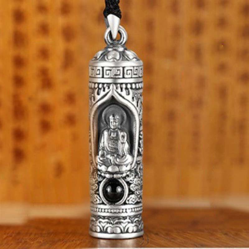 Chinesischer Sternzeichen-Natal-Buddha-Projektions-Wohlstands-Halskettenanhänger - Ziege/Affe - image 16