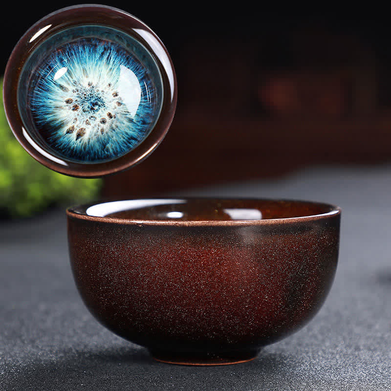 Buddha Stones Bunte Keramik-Teetasse Home Office Teetassen