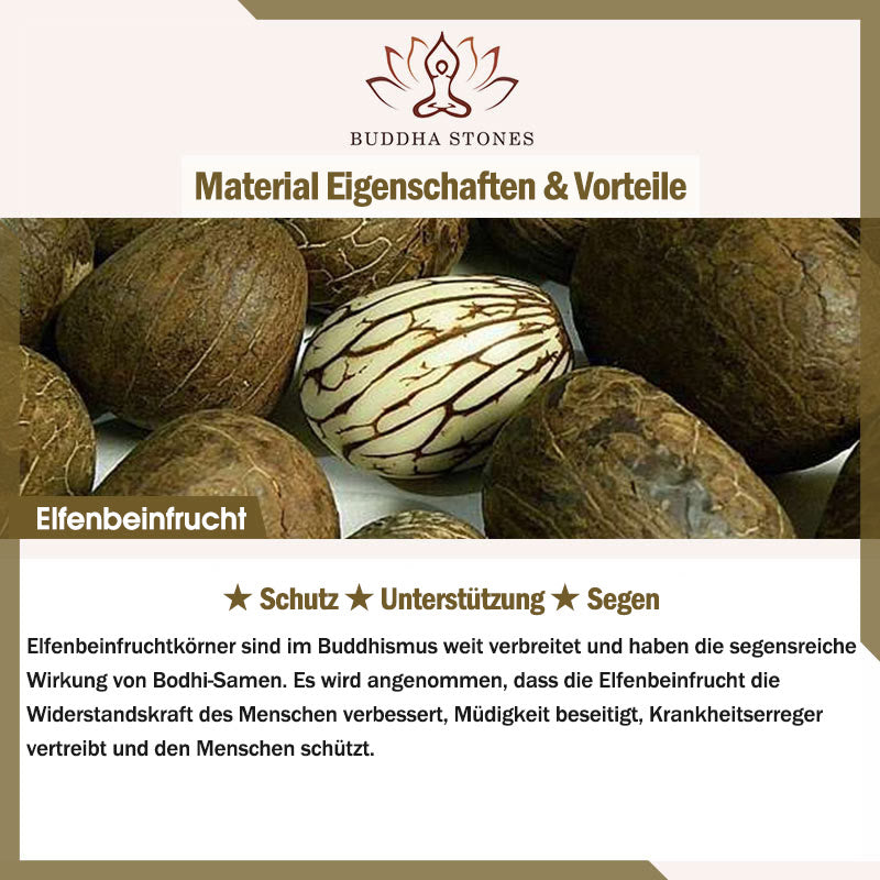 Buddha Stones Mini Neunschwänziger Fuchs Elfenbein Obstschutz Heimdekoration