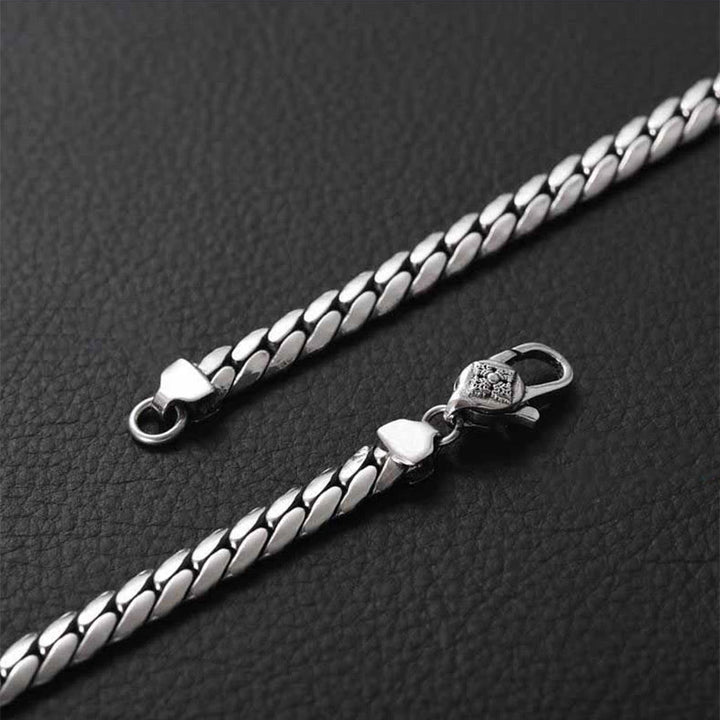 Buddha Stones Double Dorje Vajra Stärke Punk Kupfer Kette Armband Halskette - image 16