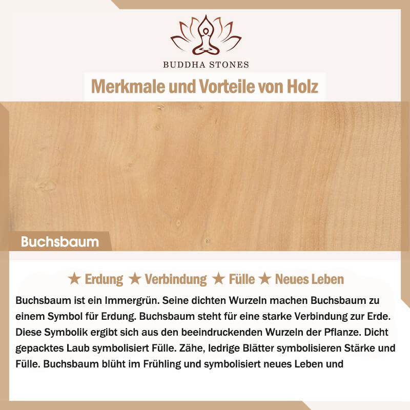 Buddha Stones, lachender Buddha, Buchsbaum, Mitgefühl, Heim- und Autodekoration