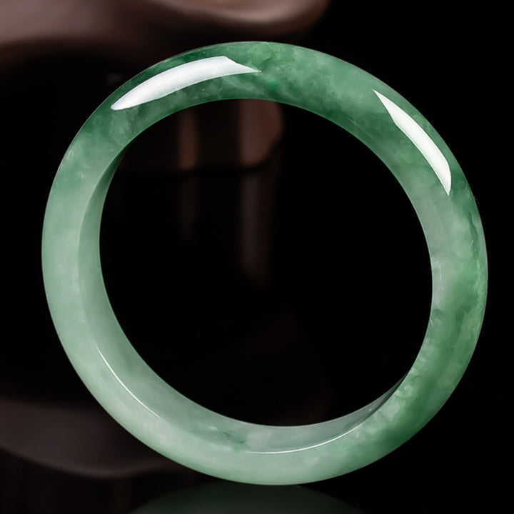 Armreif mit Buddha Stonesn, natürlichem Jade, Glückssegen - image 4