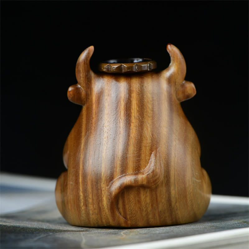 Buddha Stones, grünes Sandelholz, niedliches Kalbmuster, Meditation, Rückfluss-Räuchergefäß, Dekoration - image 3