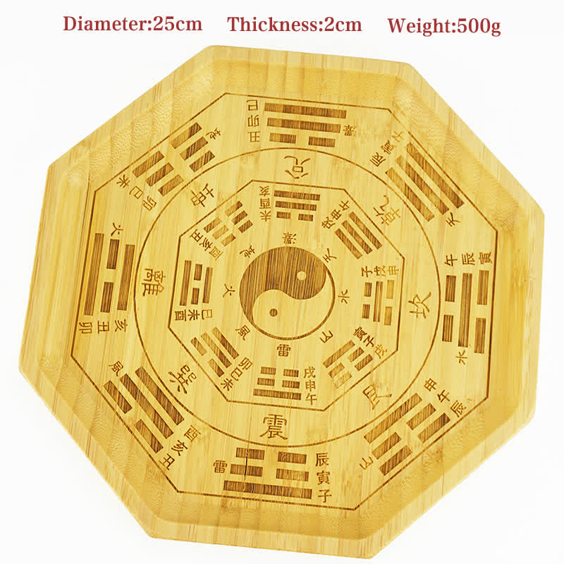 Feng Shui Bambus-Bagua-Karte Harmonie-Energiekarte - Bagua-Karte 25 cm - image 28