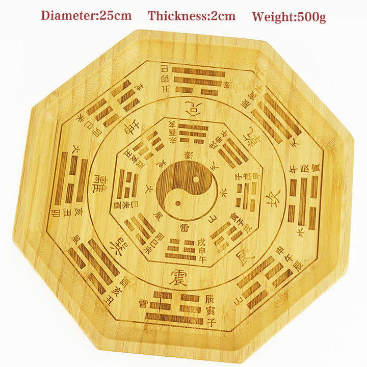 Feng Shui Bambus-Bagua-Karte Harmonie-Energiekarte - Bagua-Karte 25 cm - image 28