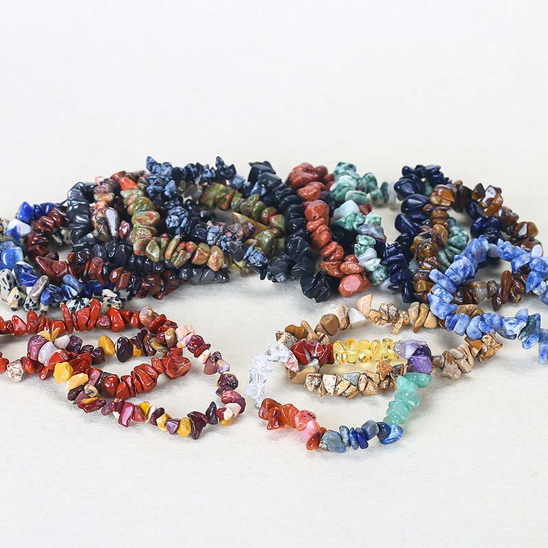 Armband aus natürlich geformtem, unregelmäßig geformtem Kristallstein – wohltuende Wärme - image 59