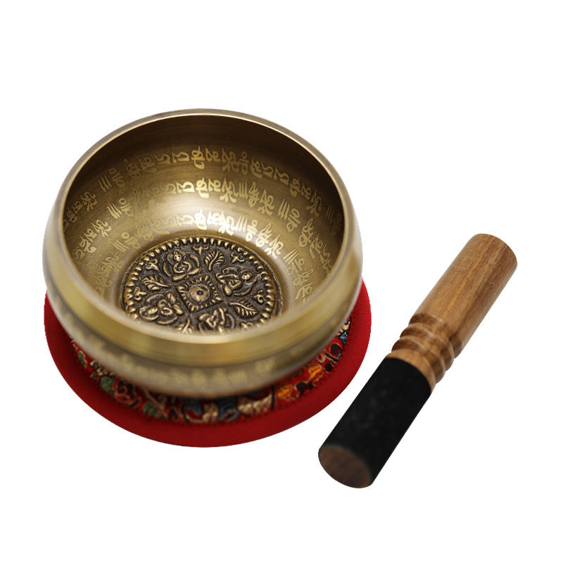 Tibetische Klangschale von Buddha Stones, handgefertigt für Yoga, Achtsamkeit und Meditation. Klangschalen-Set - image 13