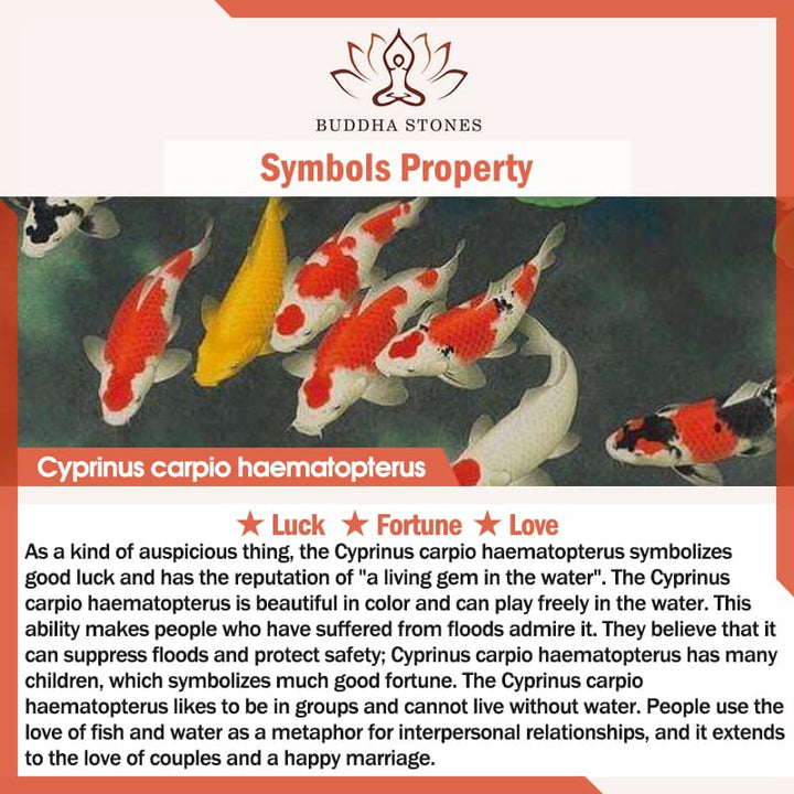 Buddha Stones Koi Fish Lucky Räuchergefäß Dekoration - image 10
