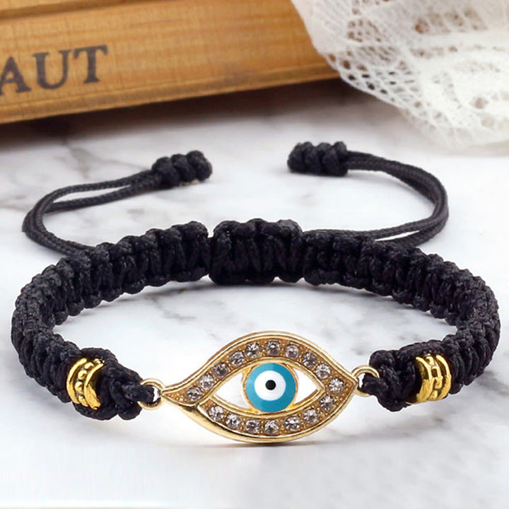 Buddha Stones Evil Eye Keep Away Evil Spirits Schnurarmband