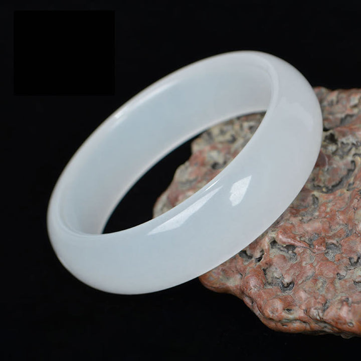 Buddha Stones natürliche goldene Seide Jade Reichtum Glück Armband Armreif - image 6