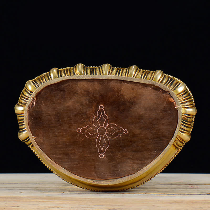 Buddha Shakyamuni Mitgefühl Kupfer Statue Dekoration - image 12