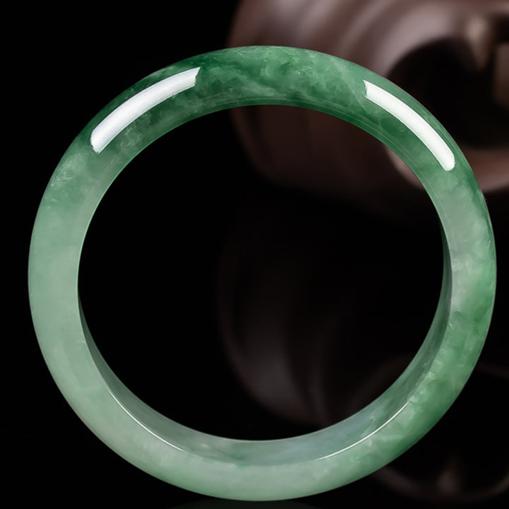 Armreif mit Buddha Stonesn, natürlichem Jade, Glückssegen - image 9