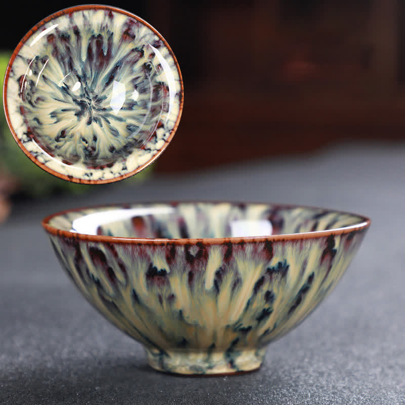 Buddha Stones Bunte Keramik-Teetasse Home Office Teetassen - image 27