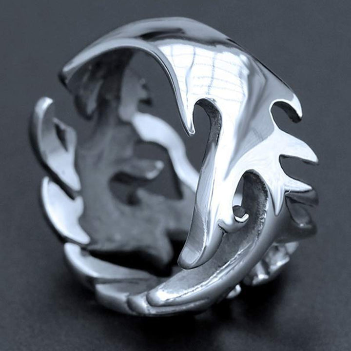 Buddha Stones, Drachenmuster, Schutz, Stärke, verstellbarer Ring - image 18