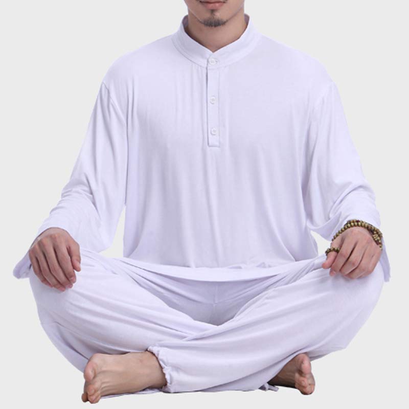 Buddha Stones, Meditation, Gebet, spirituell, Zen, Tai Chi, Praxis, Yoga, Kleidung, Herren-Set - image 15