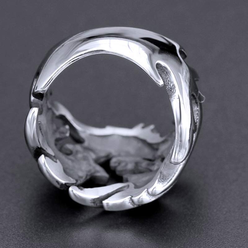 Buddha Stones, Drachenmuster, Schutz, Stärke, verstellbarer Ring - image 19