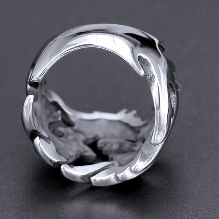Buddha Stones, Drachenmuster, Schutz, Stärke, verstellbarer Ring - image 19
