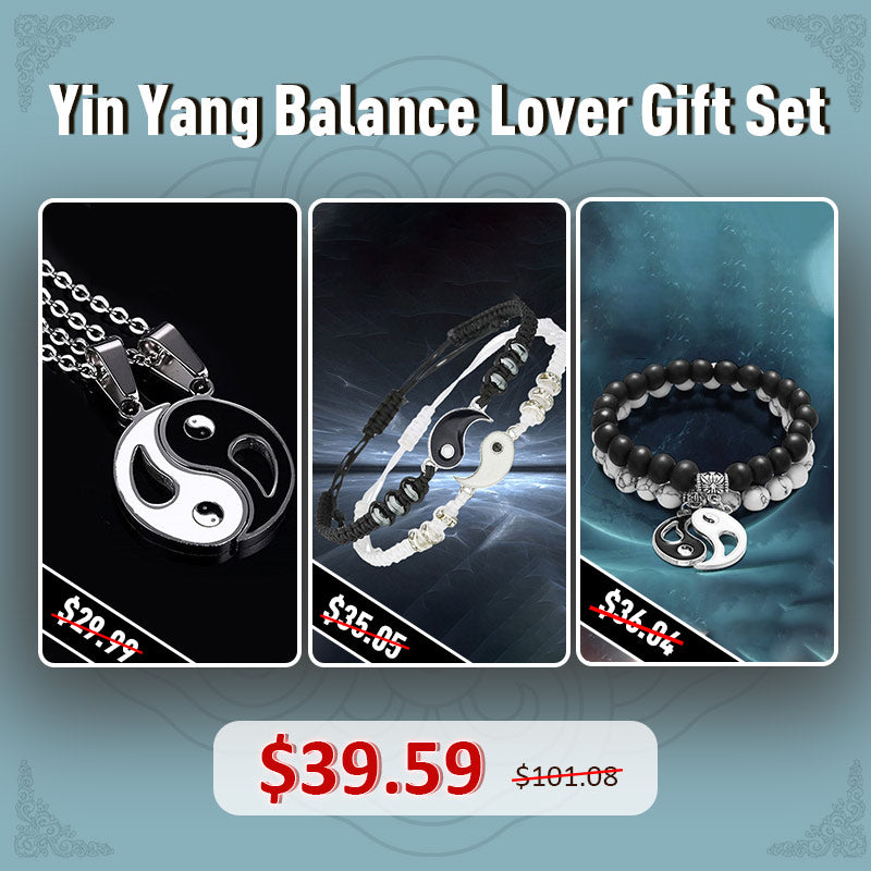 Buddha Stones Yin Yang Balance Lover Geschenkset - image 0