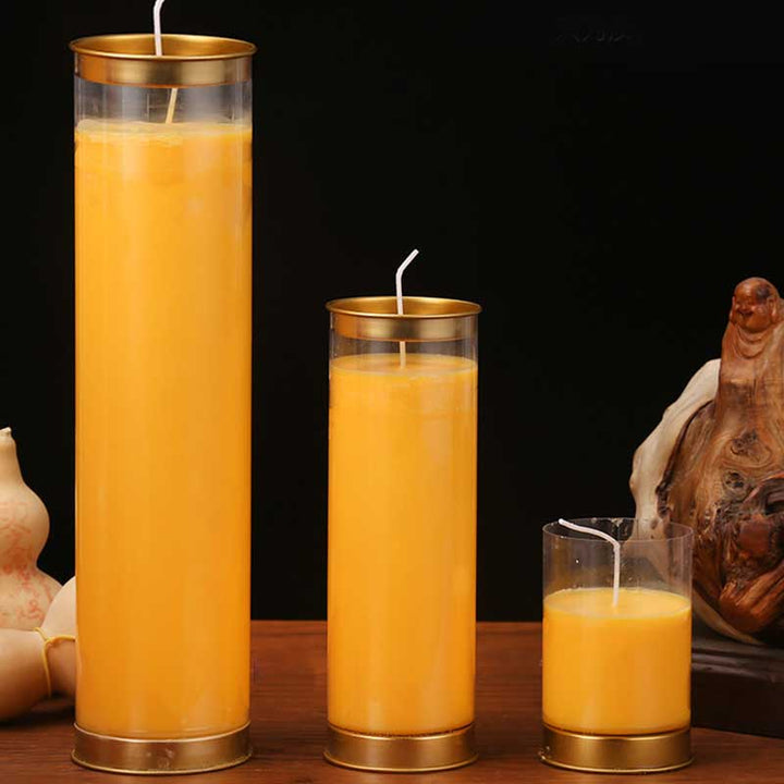 Meditationsgebet, Altarkerze, buddhistische Tempelrituale, Gebrauchsgegenstände - image 18