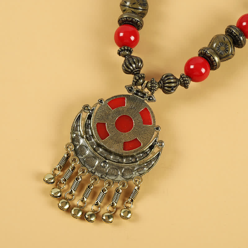 Tibetische Retro-Perlen, Quasten-Haarschmuck, Haarschmuck - image 4