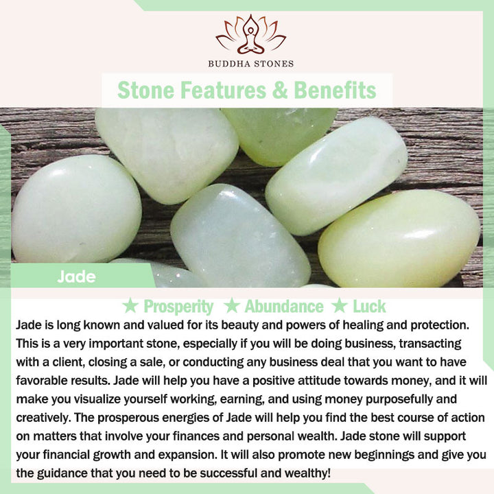 Buddha Stones Chinesisches Sternzeichen Drache Jade Fortune Halskette String Anhänger - image 10