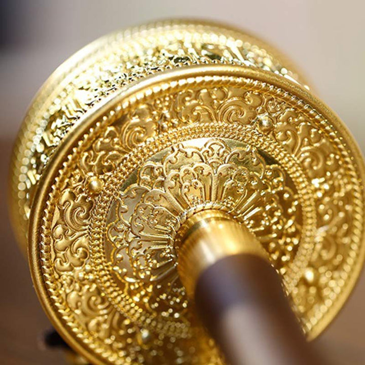 Tibetische Gebetsmühle, sechs wahre Worte, Heildekoration aus Sandelholz - image 4