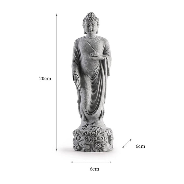 Buddha Stones, Meditation, Buddha, verheißungsvolle Wolken, Design, Gelassenheit, Heimdekoration - image 12