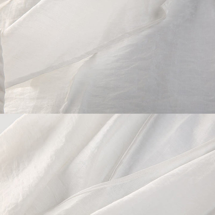 Einfache Weiß beige Muster-Meditation, spirituelle Zen-Praxis, Yoga-Kleidung, Damenbekleidung - image 6