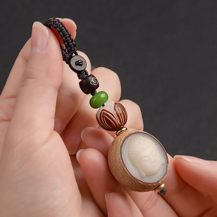 Buddha Stones Bodhi Seed Blessing Schlüsselanhänger Dekoration - image 5