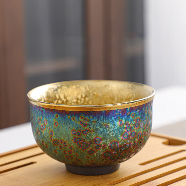 Bunte Teetasse aus Keramik mit Buddha Stonesn - image 25