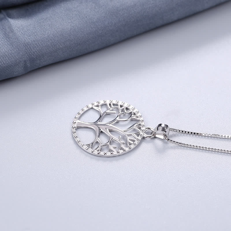 Buddha Stones Der Baum des Lebens 925 Sterling Silber Creation Halskette Anhänger - image 5