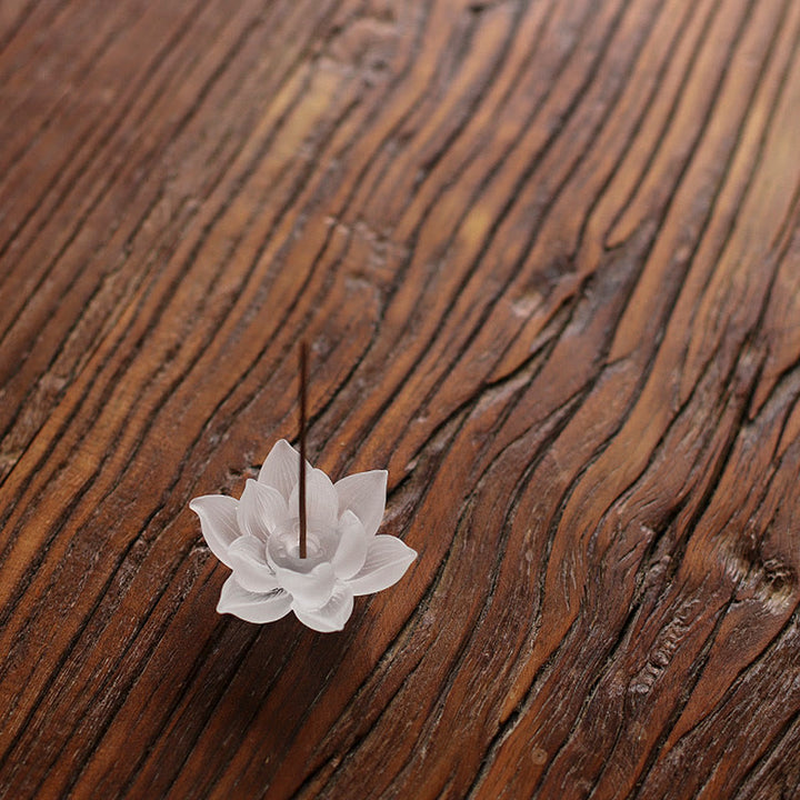 Mini Lotus Liuli Crystal Healing Meditation Stick Weihrauchbrenner - image 28