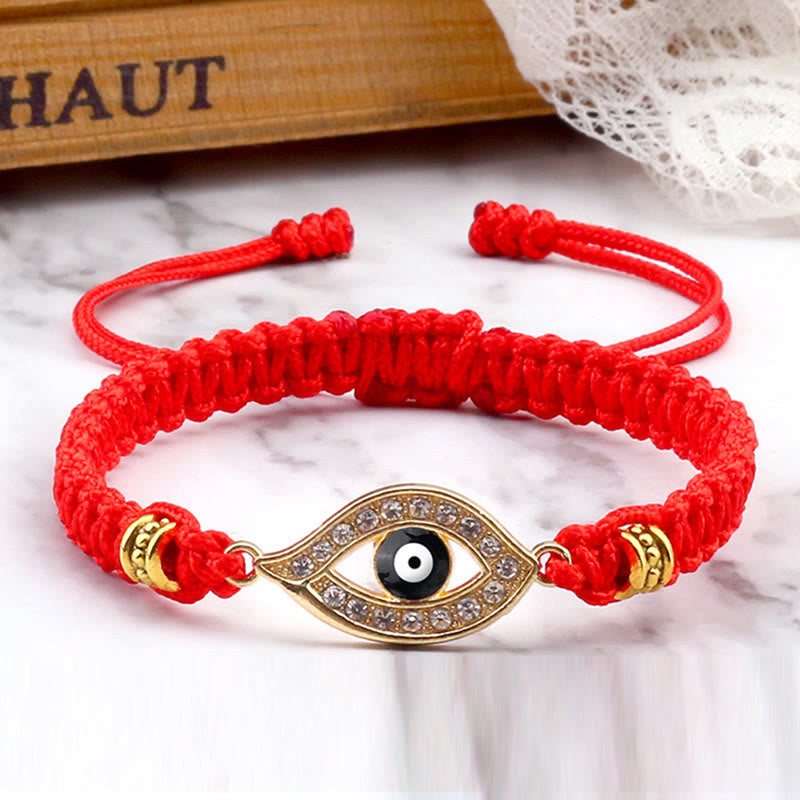 Buddha Stones Evil Eye Keep Away Evil Spirits Schnurarmband - image 1