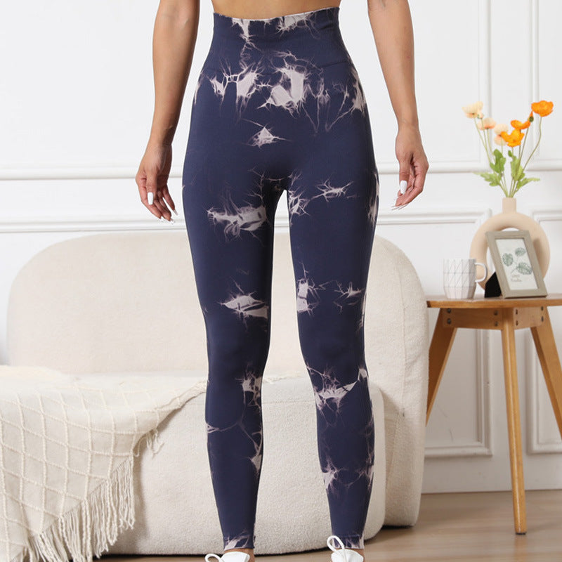 Buddha Stones Leggings für Sport, Fitness, Gymnastik, nahtlose Leggings mit hoher Taille, für Damen, Yogahose