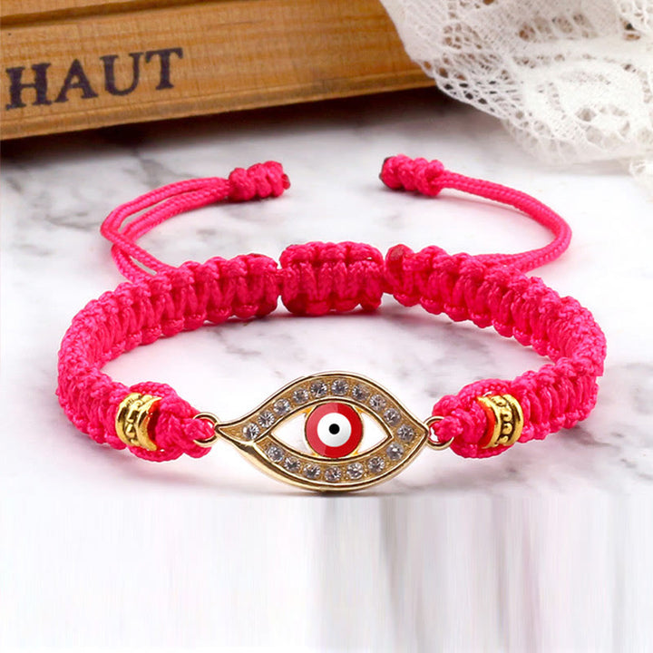 Buddha Stones Evil Eye Keep Away Evil Spirits Schnurarmband