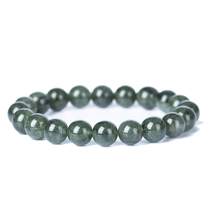 Armband mit Buddha Stonesn, natürlichem grünen Kristall, Segen, Reichtum - image 15