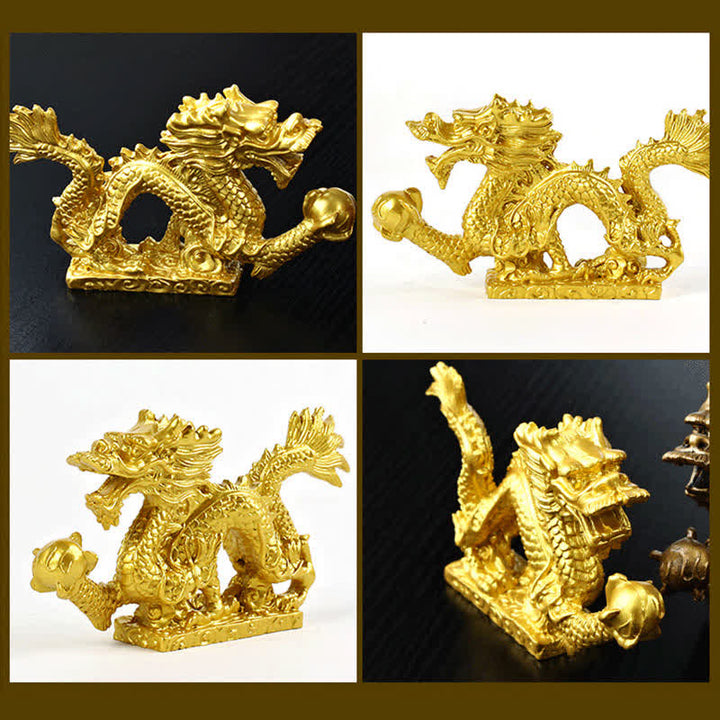 Buddha Stones, Feng Shui-Drache, verheißungsvolle Wolke, Reichtum, Glück, Dekoration - image 11