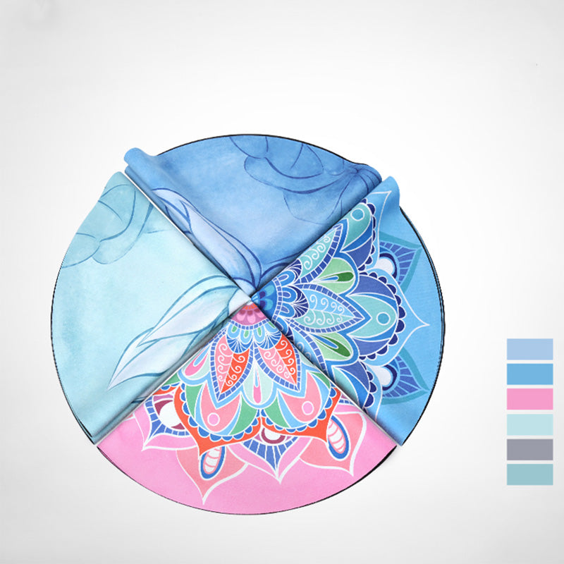 Buddha Stones, Lotus-Mandala-Muster, faltbare Yoga-Meditations-Sitzmatte, Heimdekoration - image 1