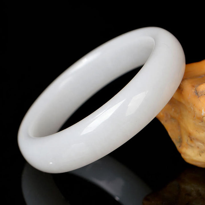 Buddha Stones natürliche goldene Seide Jade Reichtum Glück Armband Armreif - image 12
