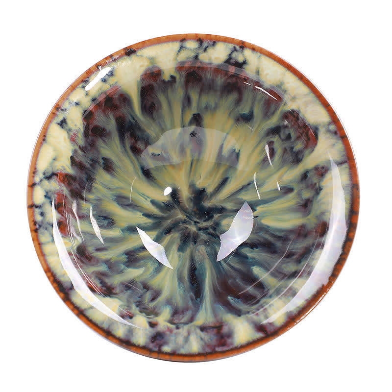 Buddha Stones Bunte Keramik-Teetasse Home Office Teetassen